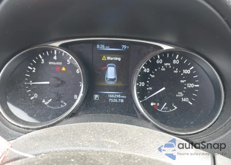 2016 Nissan Rogue Sv из США, поврежденный, VIN KNMAT2MT3GP620001